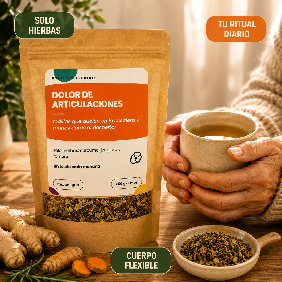Té Cuerpo Flexible – Tu Ritual de Bienestar Diario